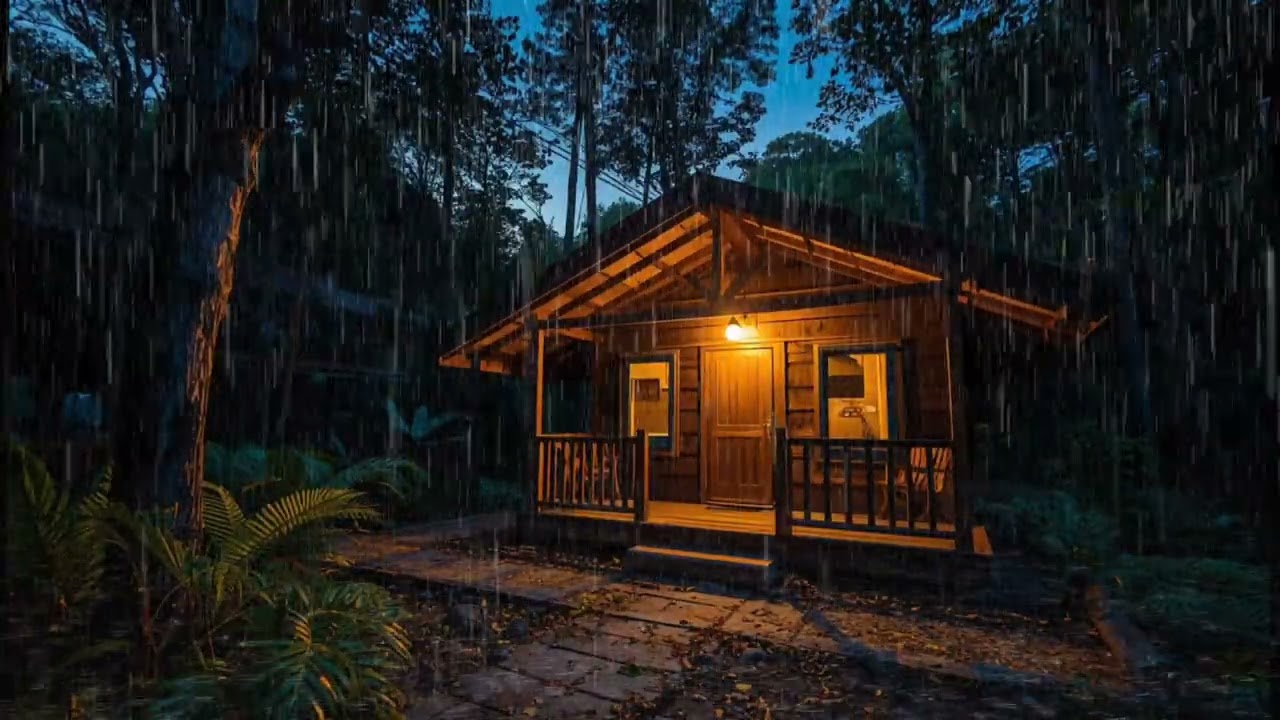 Extreme Thunder & Heavy Rain for Deep Sleep 🌩️ Relaxing Storm Sounds