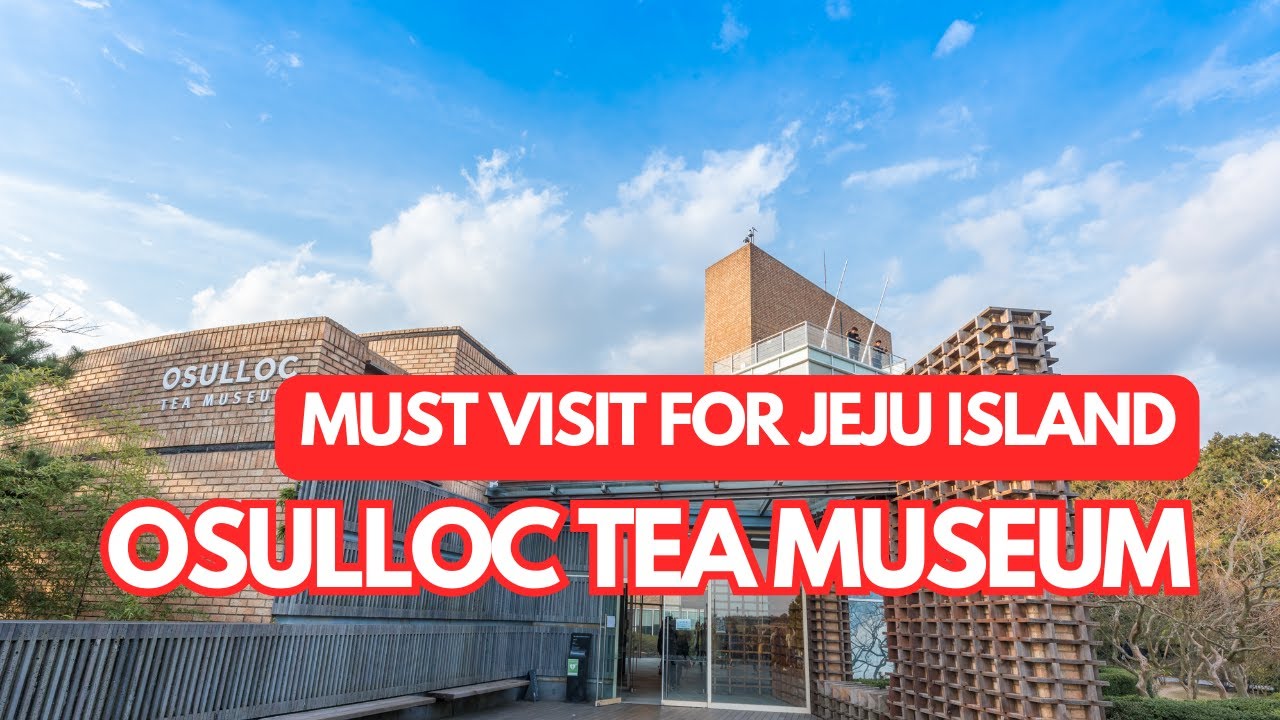 Visiting The Osulloc Tea Museum, Cafe and Store | Jeju Island Vlog