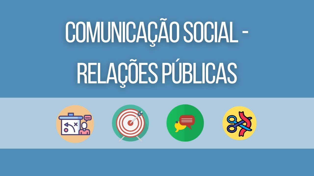VOCAÇÃO - COMUNICAÇÃO SOCIAL - RELAÇÕES PÚBLICAS