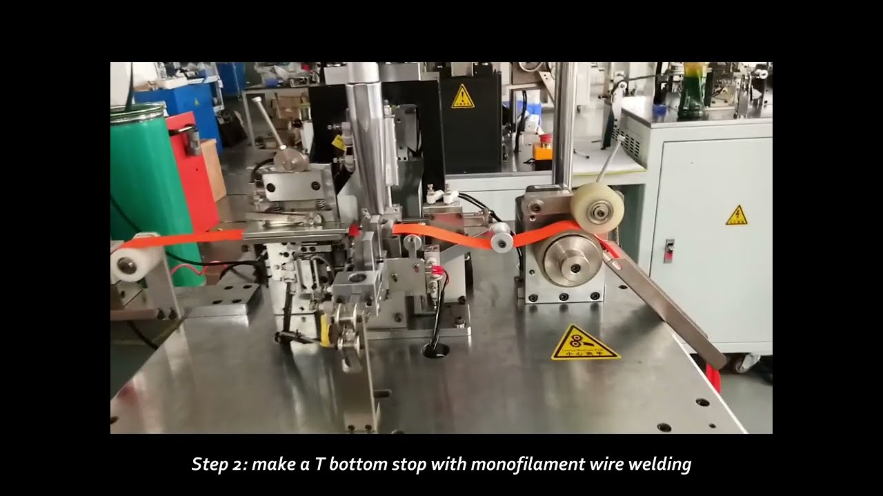 Closed-end Nylon Zipper Production Line - HTD