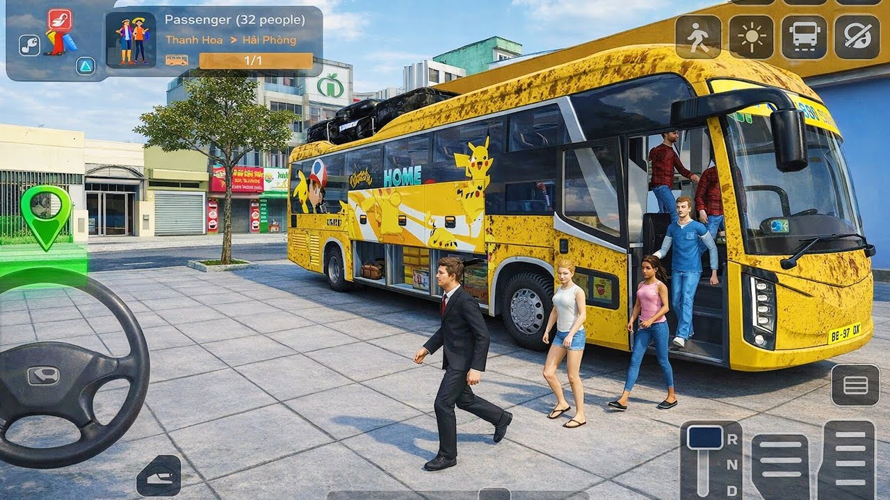 🚍Coach Bus Simulator Vietnam🛣 Ultra Gameplay driving passengers in Vietnam ✅️ #2 