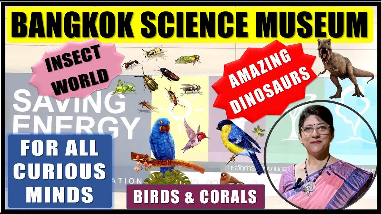 SCIENCE MUSEUM BANGKOK | LEARNING FOR CURIOUS MINDS | AMAZING WORLD OF DINOSAURS | INSECT WORLD