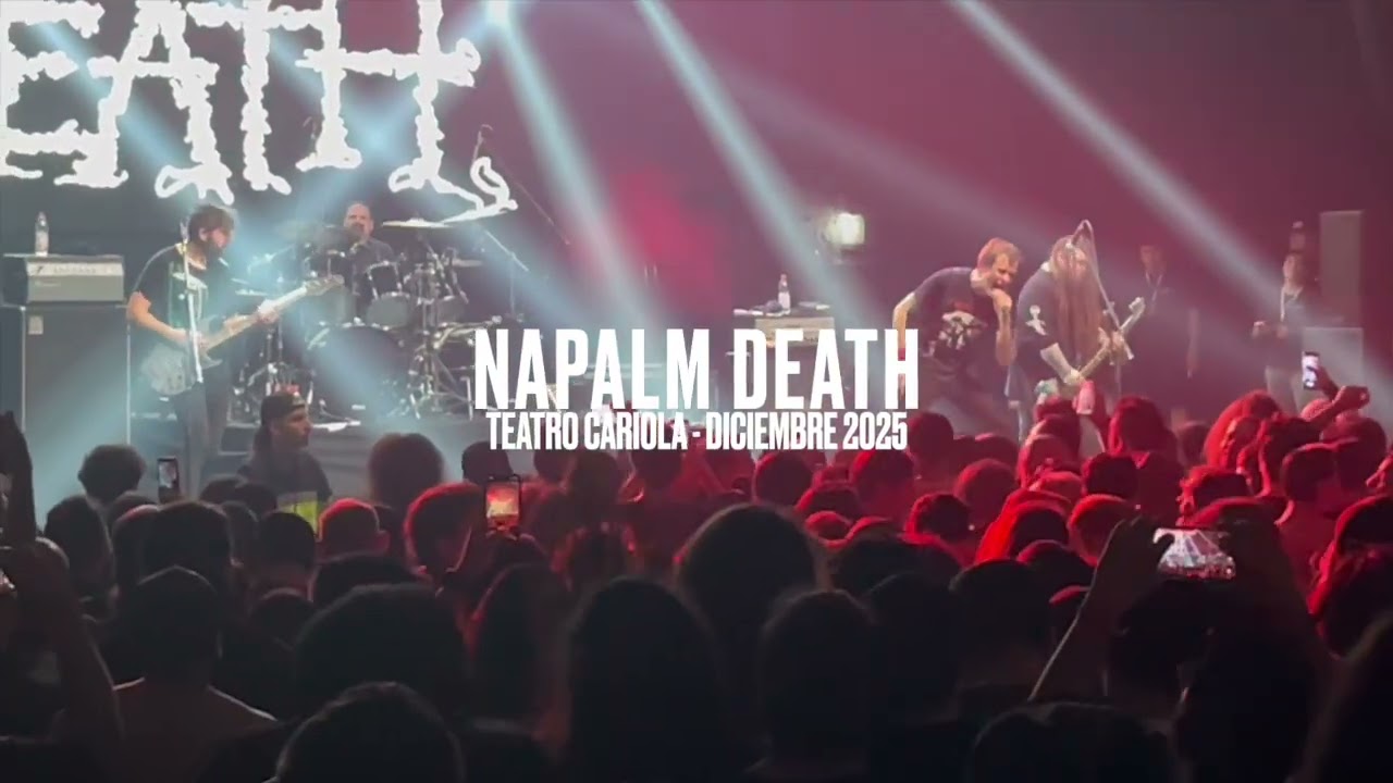 Napalm Death en Teatro Cariola