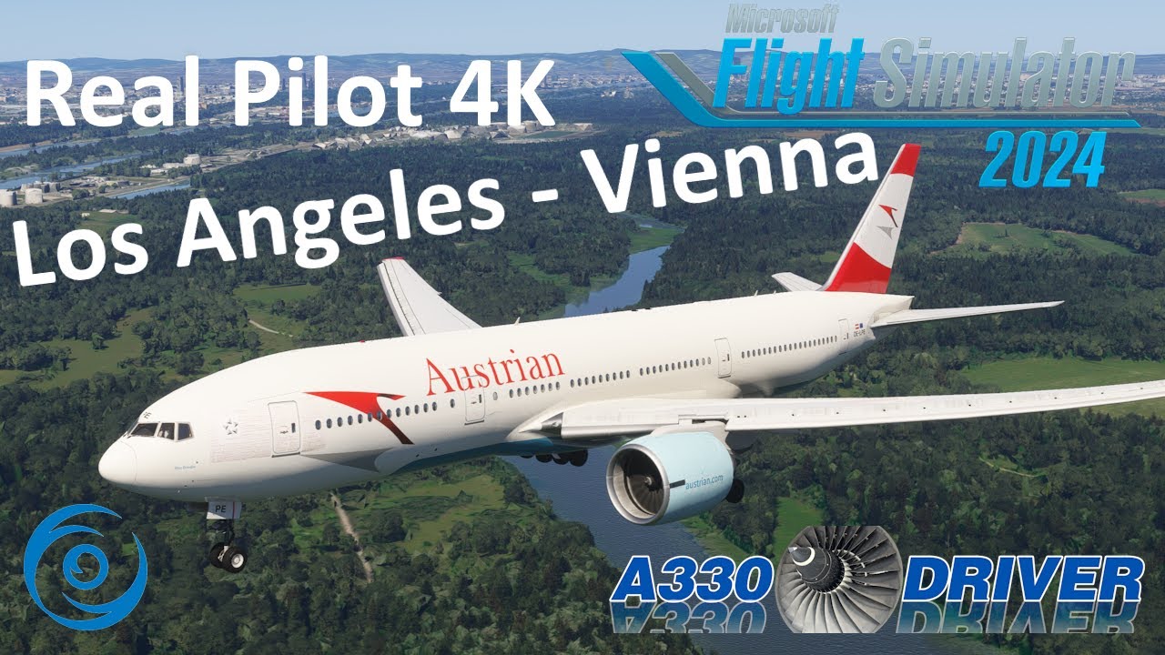 Austrian 777-200ER | Los Angeles - Vienna | Real Airline Pilot