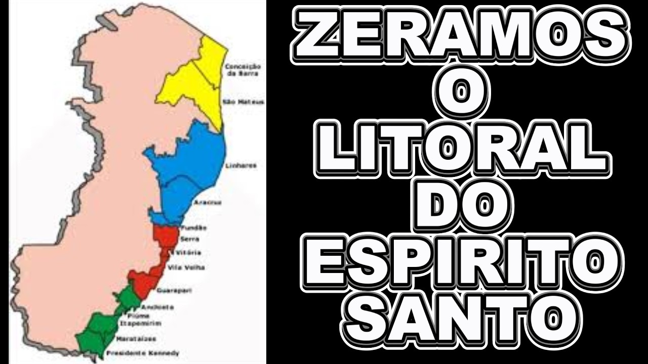 FECHAMOS O LITORAL DO ESPIRITO SANTO!!
