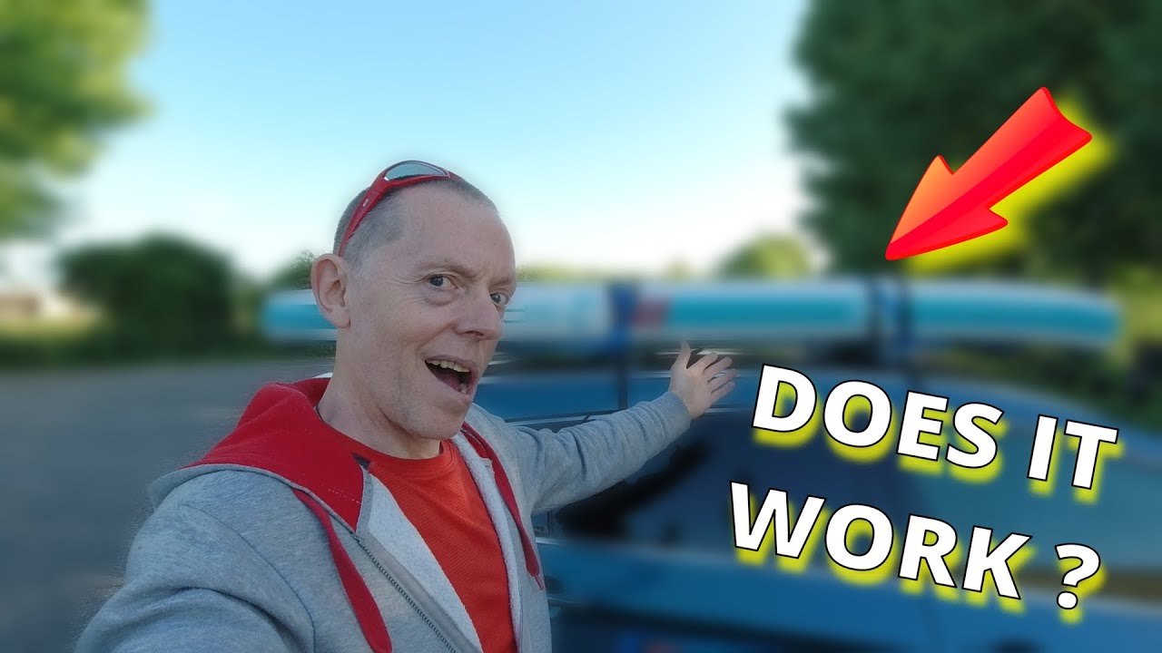 DIY Budget Roof Rack / Roof Bars (under £25) Carrying Inflatable Kayaks