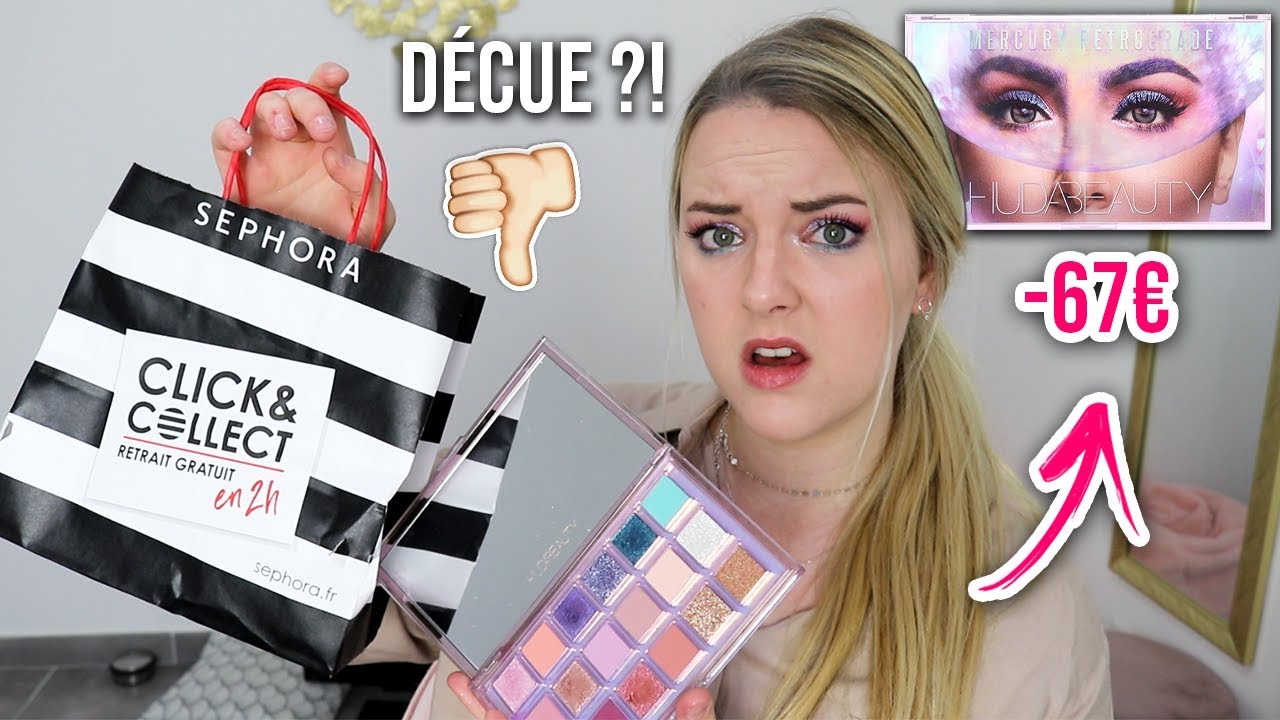 C'EST UNE BLAGUE J’ESPÈRE ?! (Test Huda Beauty MERCURY RETROGRADE PALETTE)