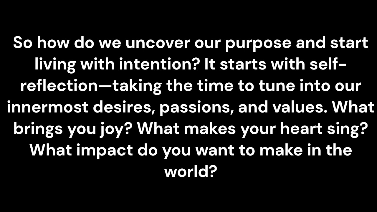 Living with Purpose: Finding Meaning | InspireU