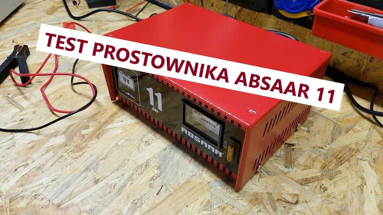 Test prostownika ABSAAR 11