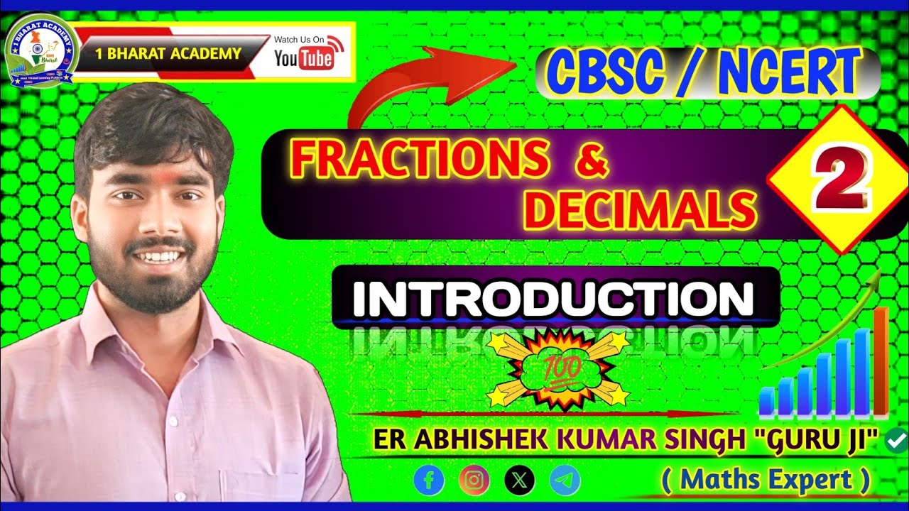 Fractions & Decimals || For All Classes || Lecture-2 || Er Abhishek Kumar Singh 