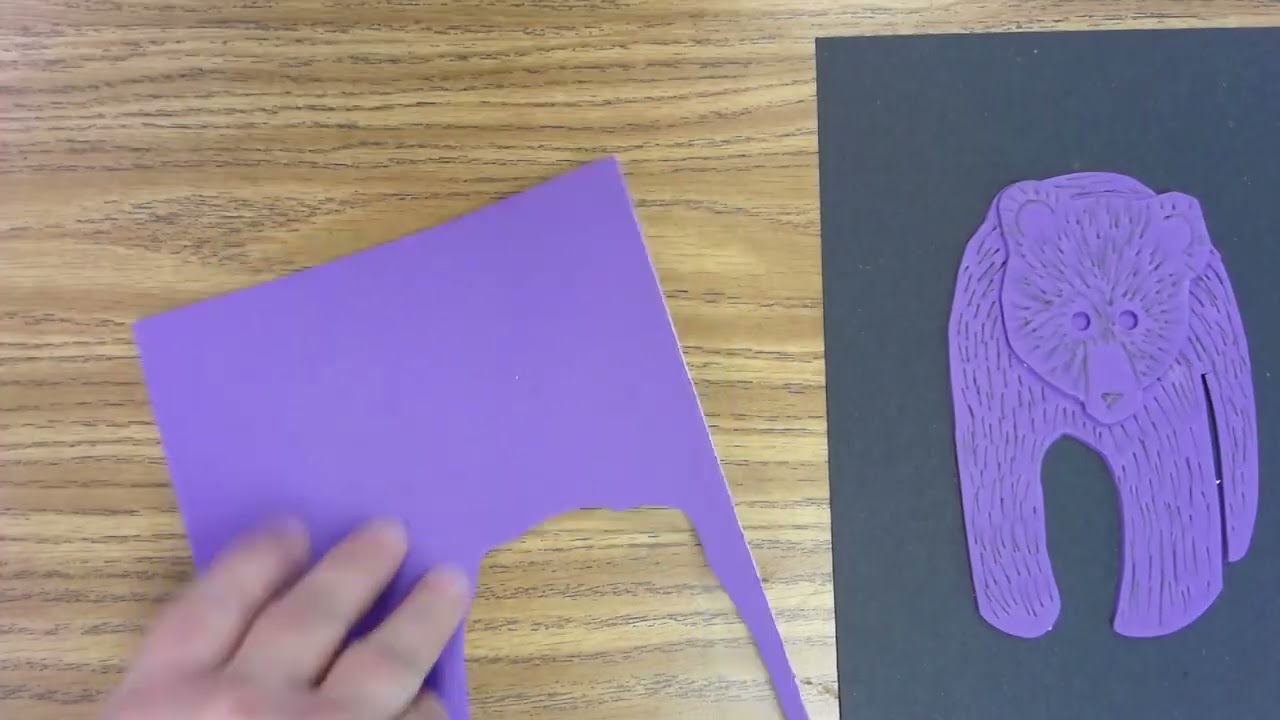 2_Sticky foam printing plate