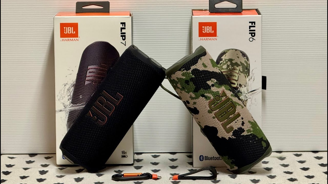 JBL Flip 7 vs Flip 6 Sound&Bass test [no difference ?]