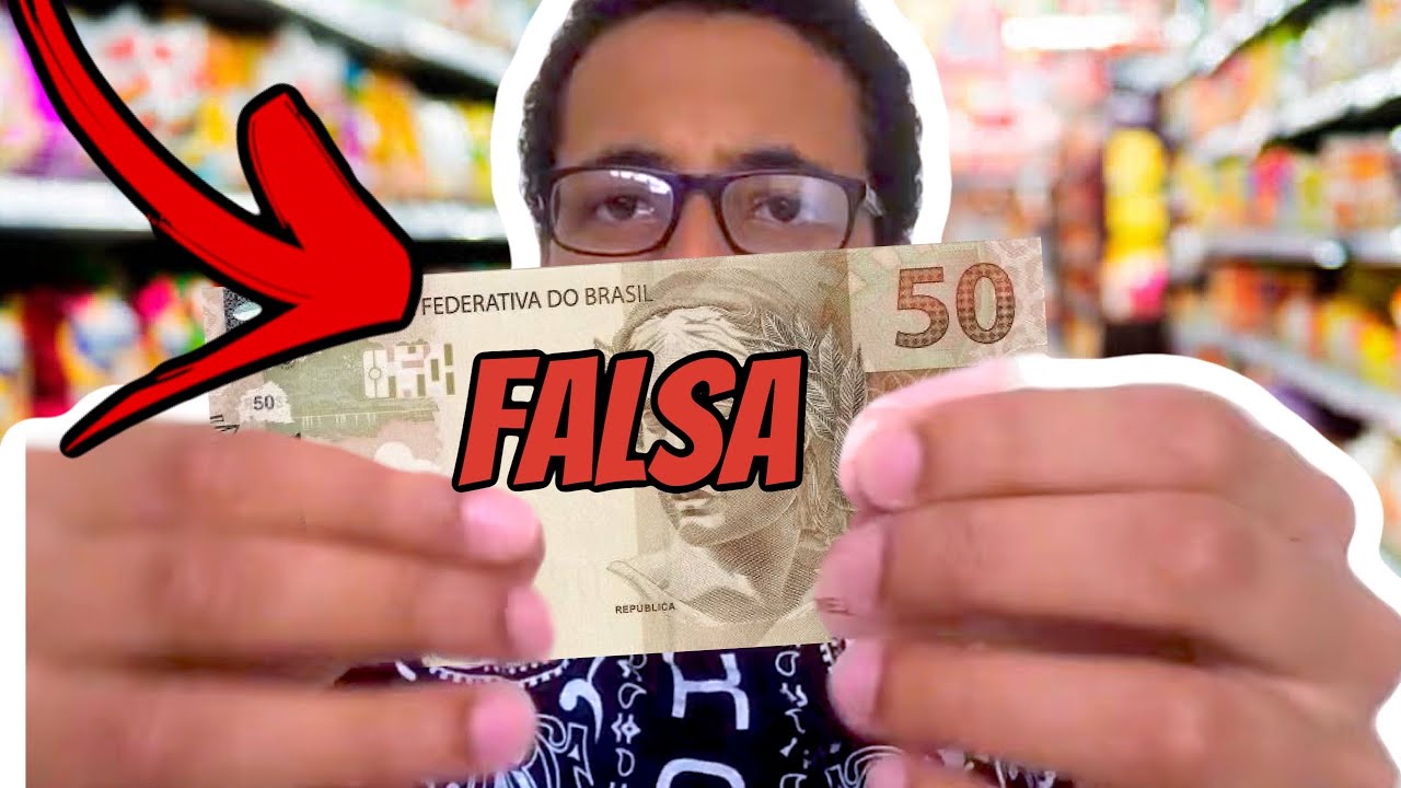 Você operador de caixa de Supermercado conhece uma nota Falsa?