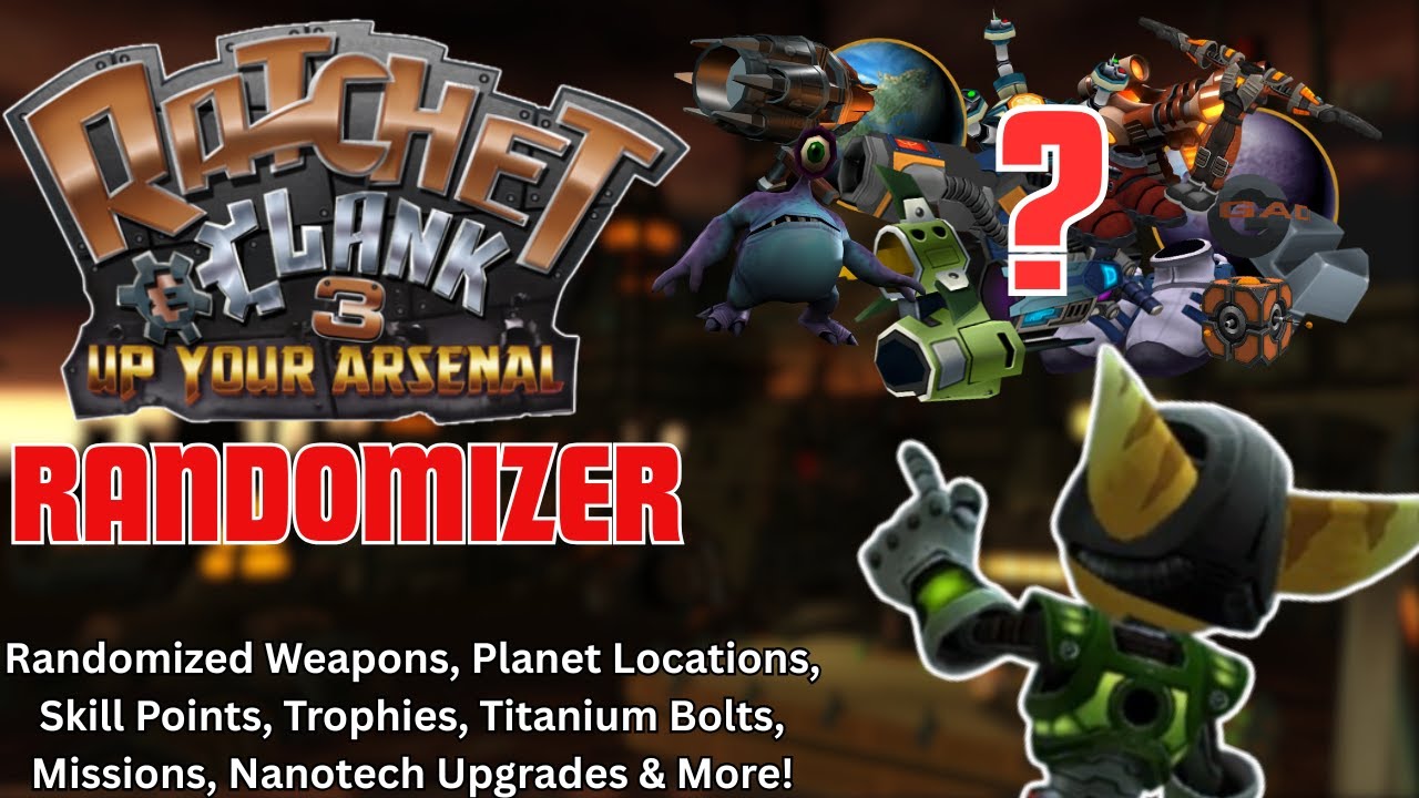 НОВЫЙ рандомайзер Ratchet & Clank 3 — это БЕЗУМНО ВЕСЕЛО!