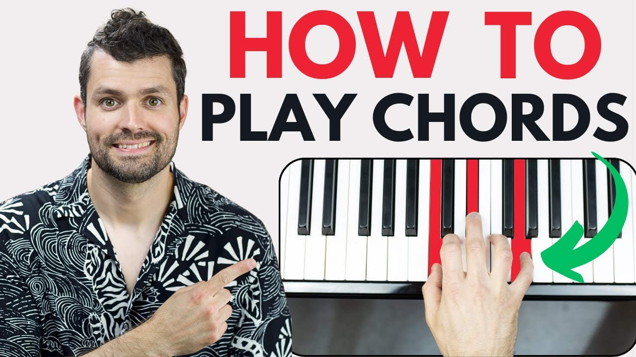Play Piano Using Chords (And even SING)