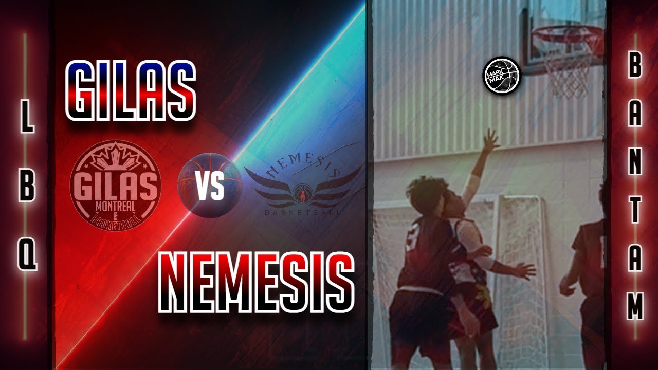 Gilas Montreal Basketball vs. Nemesis Terrebonne (bantam-AA)