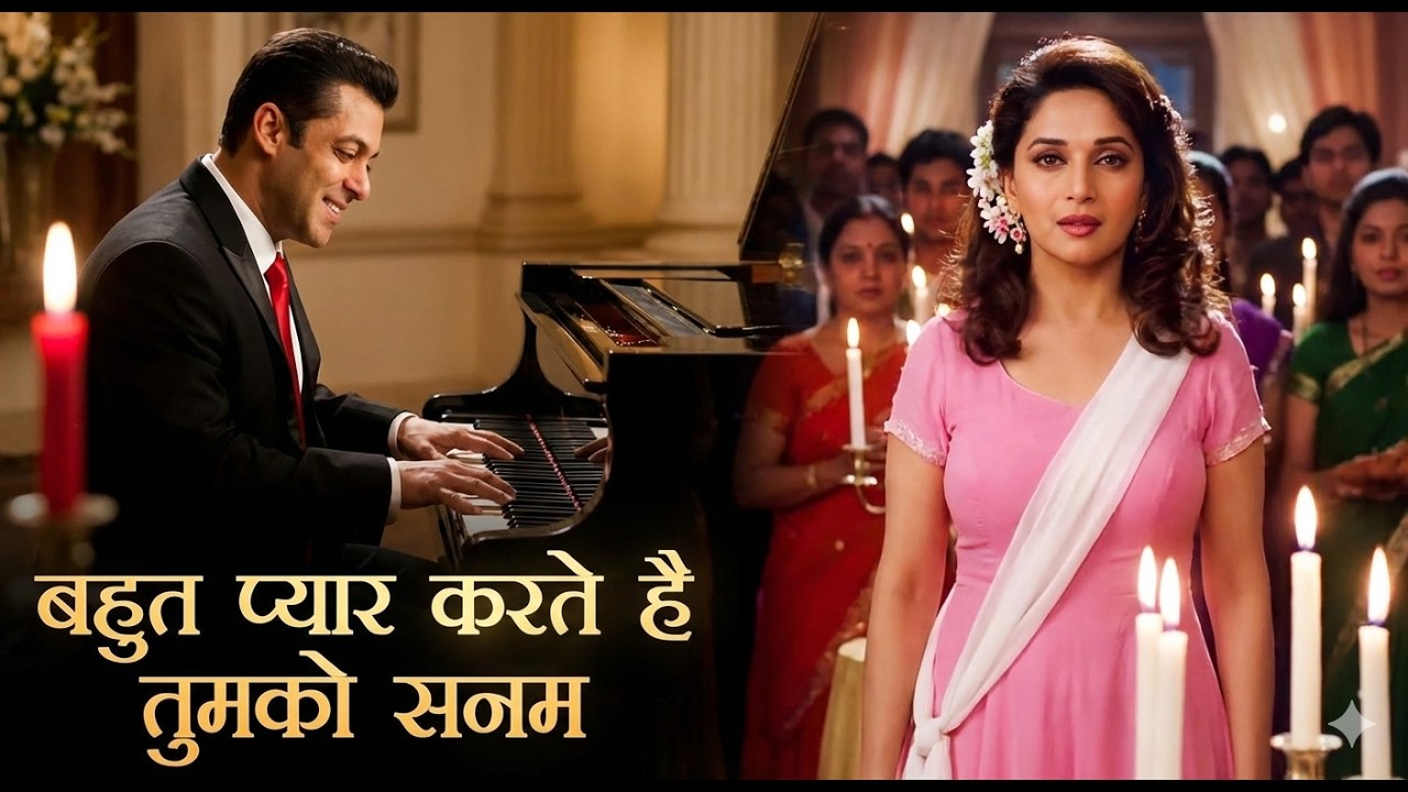 Bahut Pyar Karte Hai (Male Version) | Salman, Madhuri 90s Romantic Classic song | SP Balasubramaniam
