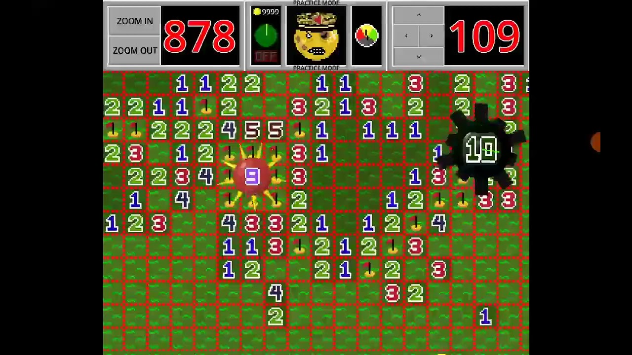 [FREE PLAY] Minesweeper Plus Hard Mode Mod: Practicing for the New Phase 2 of Expert 10 (v1.2)