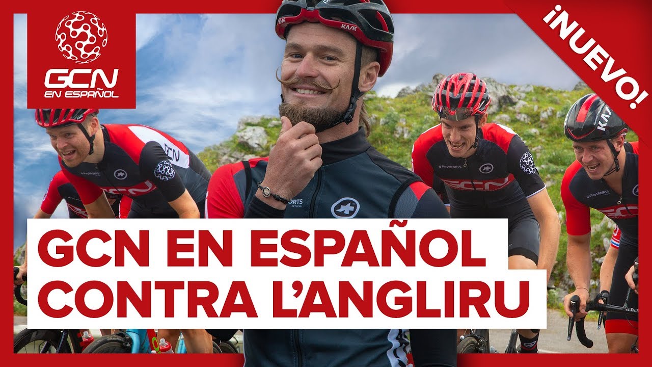 GCN en Español Contra L'Angliru: Desafío Entre Presentadores de GCN