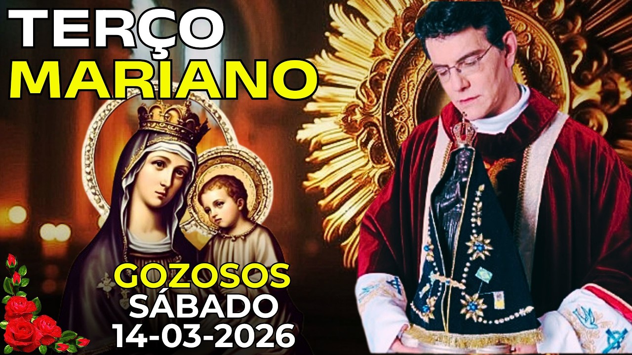 🕊️ Terço Mariano de HOJE na Madrugada: Entregue sua família a Nossa Senhora 👨👩👧👦