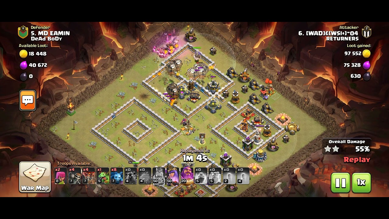TH11 LaLoon + superarcher Clone Blimp ...