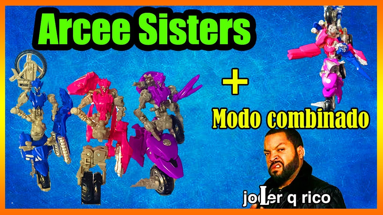 Las Waifus del Bayverse. 😈🏍 Arcee Sisters. Transformers Studio Series 52.