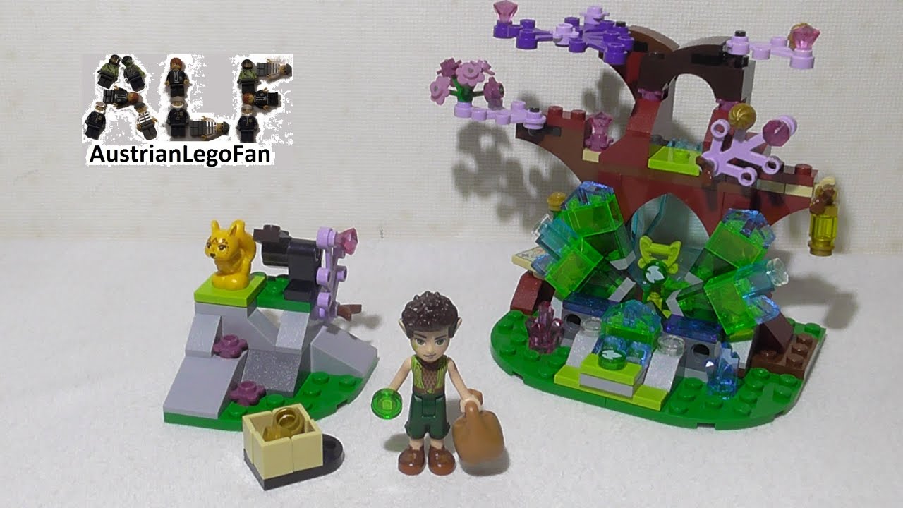 Lego Elves 41076 Farran and the Crystal Hollow / Kristallh&ouml;hle - Lego Speed Build Review