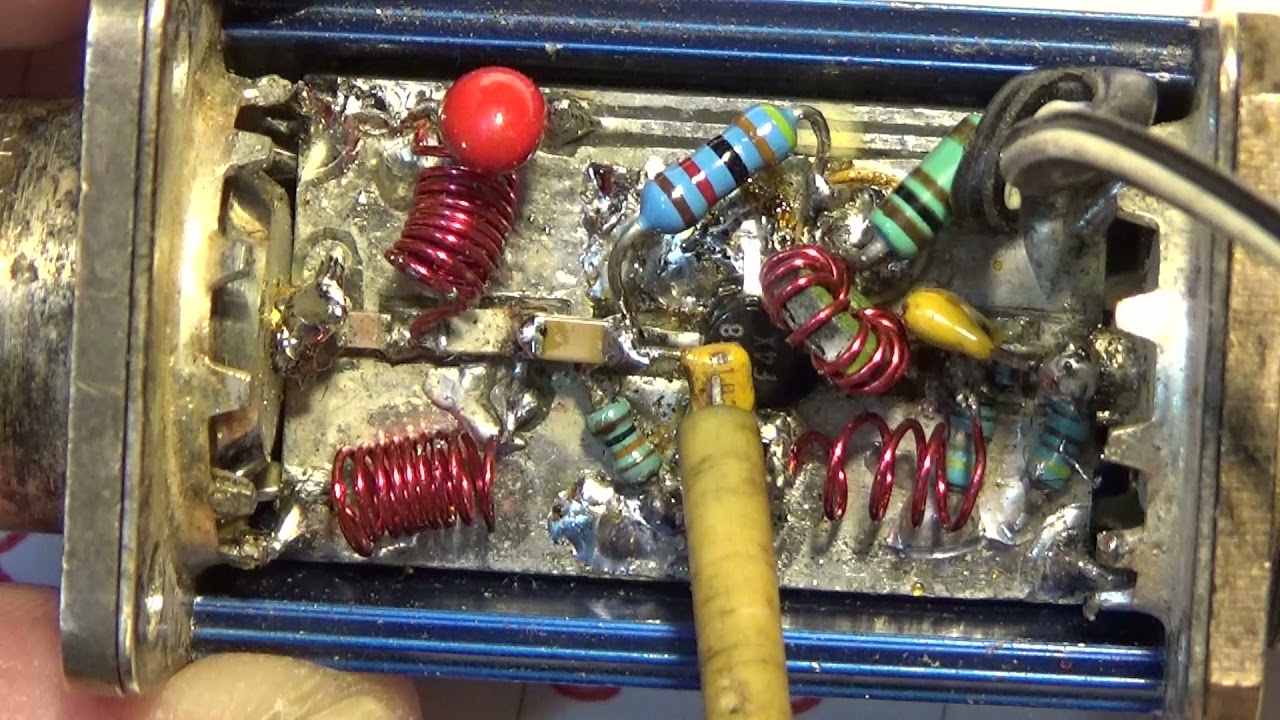 Home made VHF UHF preamplifier