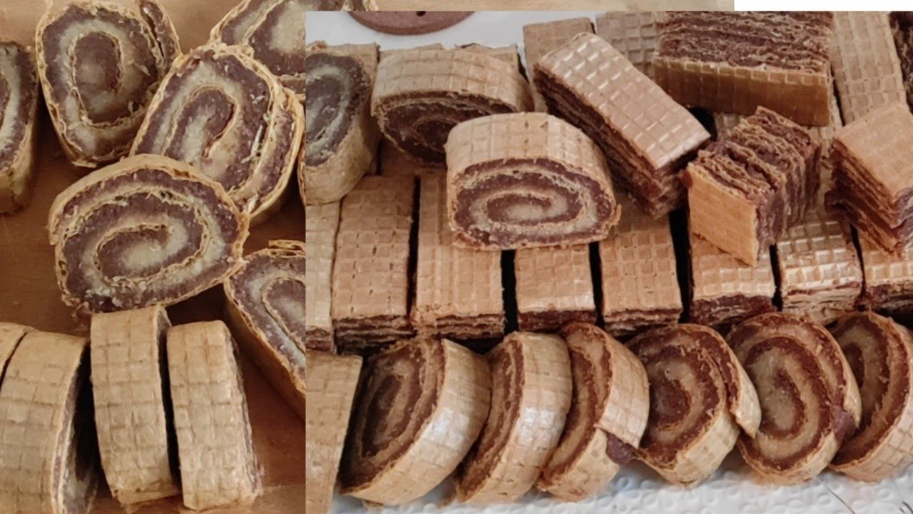 Praznični kolači recept za 15 minuta. Oblatne / Oblande recept sa keksom i kokosom!