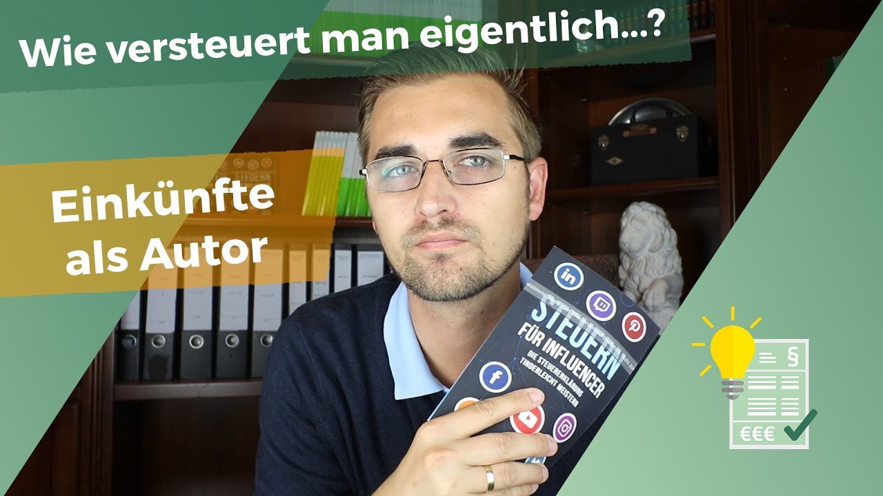 Einkünfte als Autor versteuern!