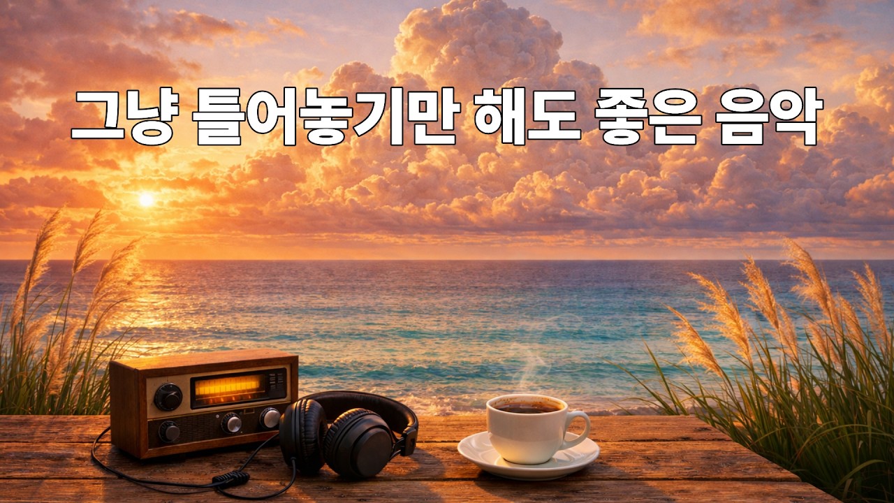 그냥 틀어 놓으세요  감미로운 감성 멜로디
