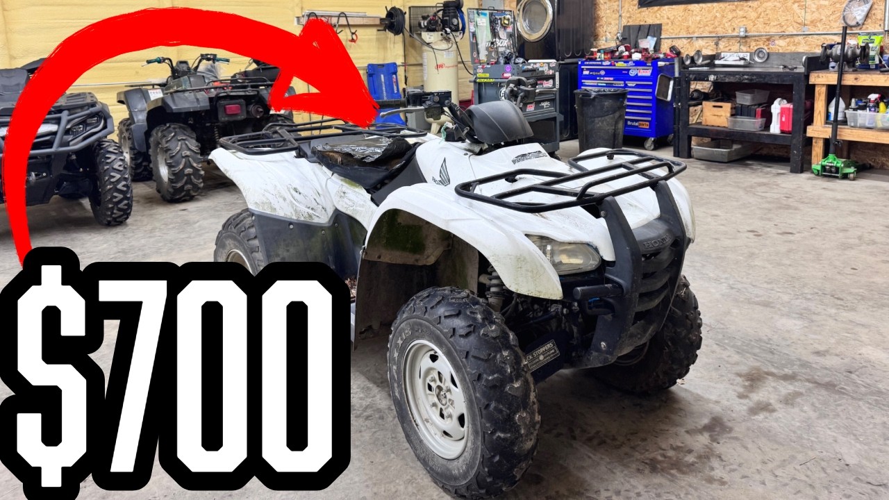 Is This Abandoned 4 Wheeler Salvageable After A Decade Of Neglect?