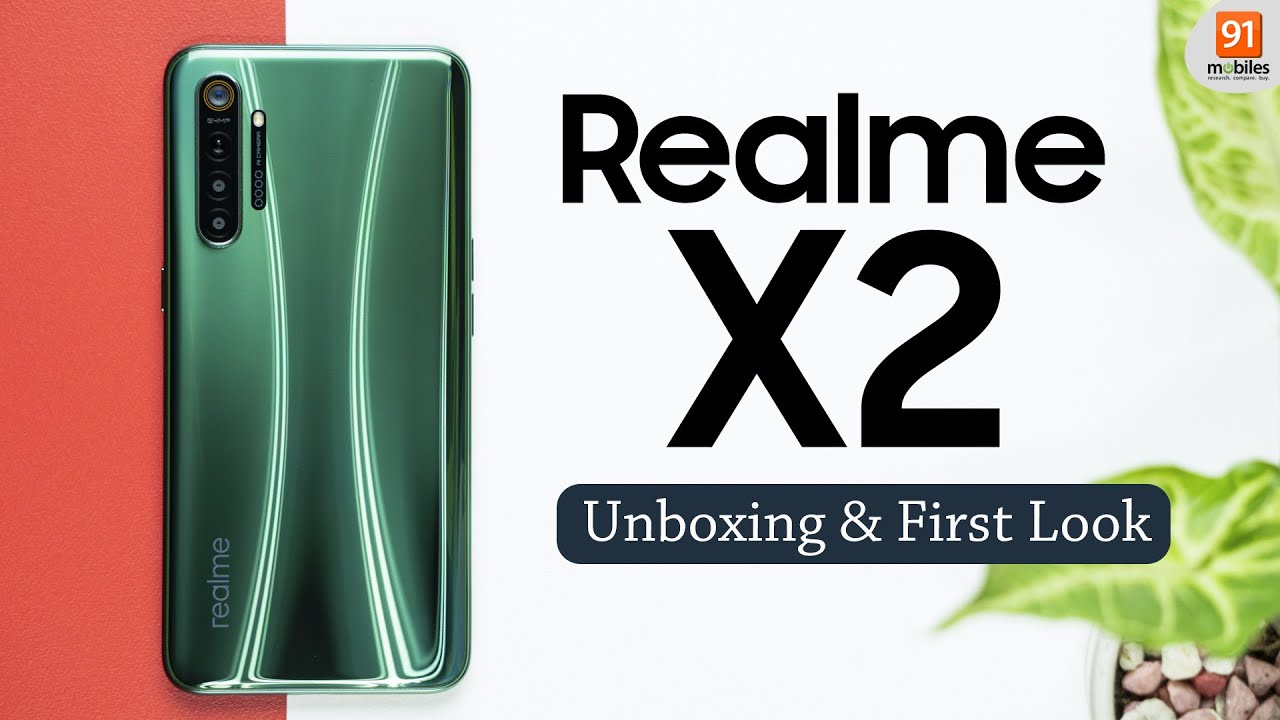 Realme X2 Unboxing and first impressions | Hands on | Price Hindi हिन्दी