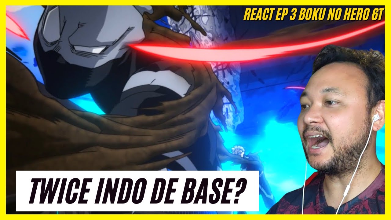 O QUE?! TWICE MORRE? HAWKS VS DABI!! REACT BOKU NO HERO EPIS&Oacute;DIO 3 6 TEMP | Meu deus que epis&oacute;dio!!!