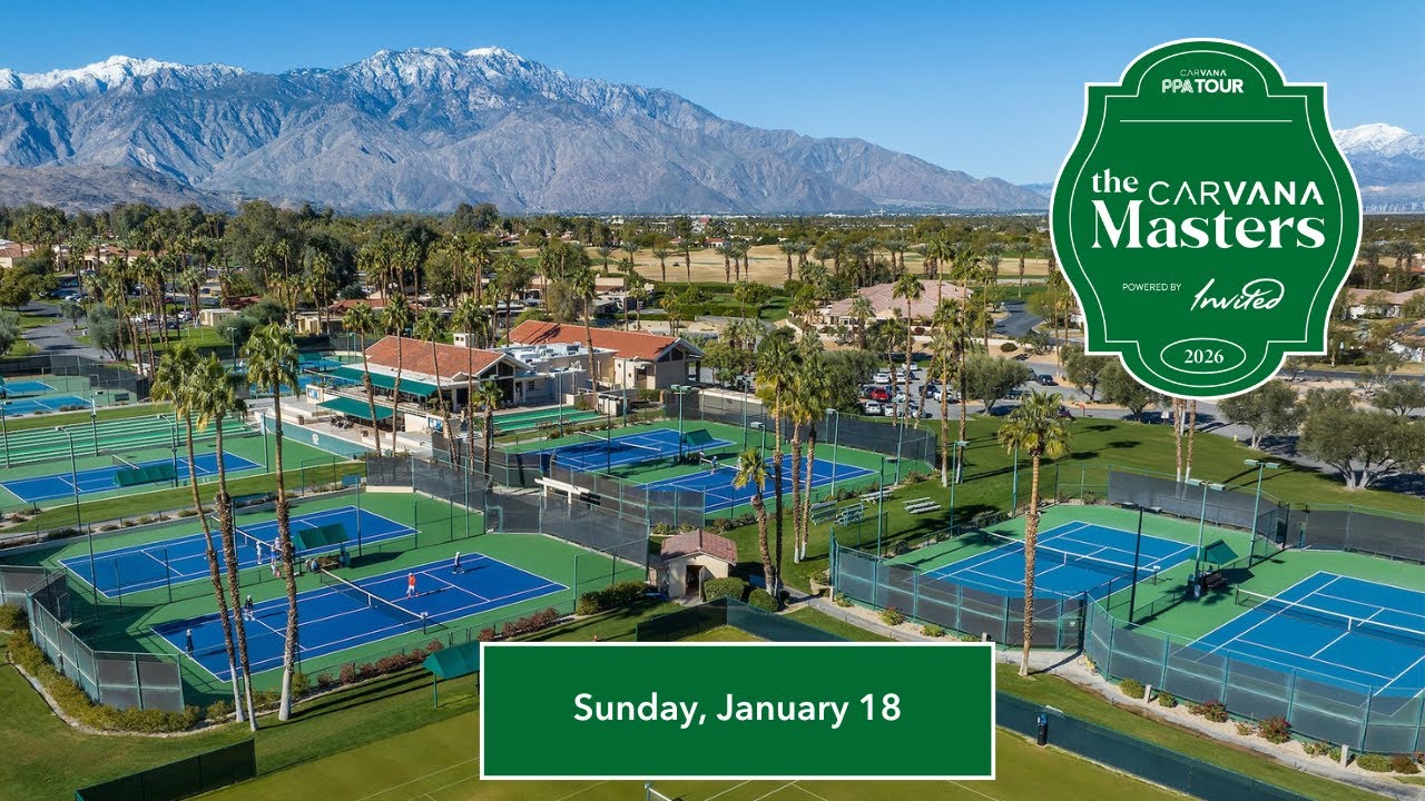 Court 21 - The Carvana Masters (Sunday, PPA Tour)