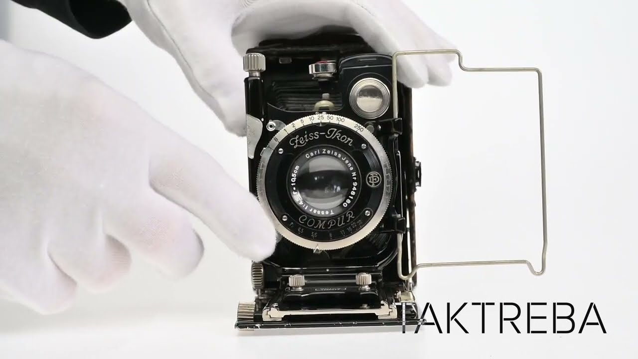 Zeiss Ikon Trona 6.5x9cm (210/3) Compur Tessar 4.5/10.5cm Folding Ika from 1920s