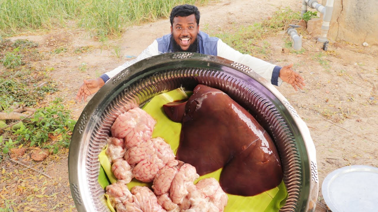 பாய் செய்யும் ஆட்டு மூளை மற்றும் ஈரல் ரோஸ்ட் செய்ரத பாத்திங்கனா அசந்து போவீங்க