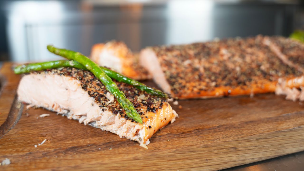 Zalmzijde van de BBQ, Kolenboertje Stijl! | Kolenboertje