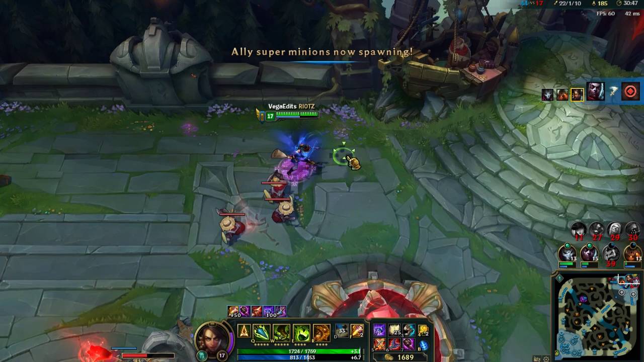 Nidalee One Shot Spear In Base
