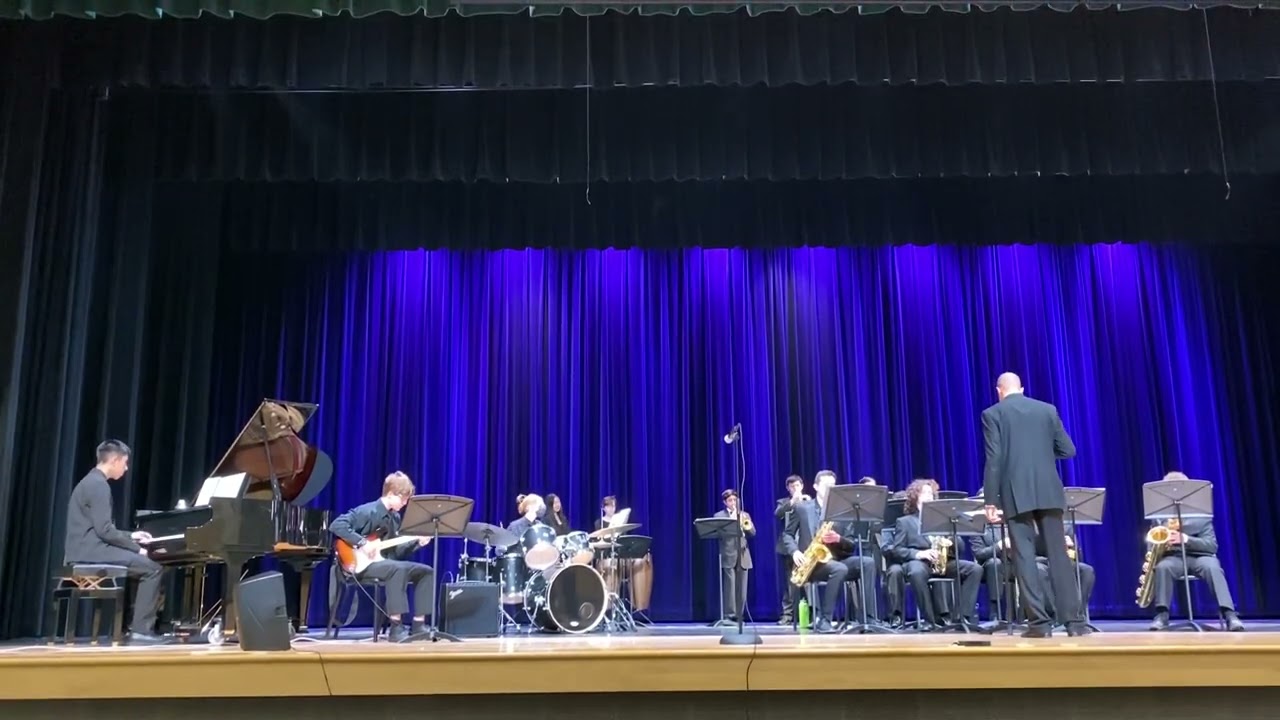 Blue Monk (Thelonious Monk) - High School Jazz Band Performance 2023