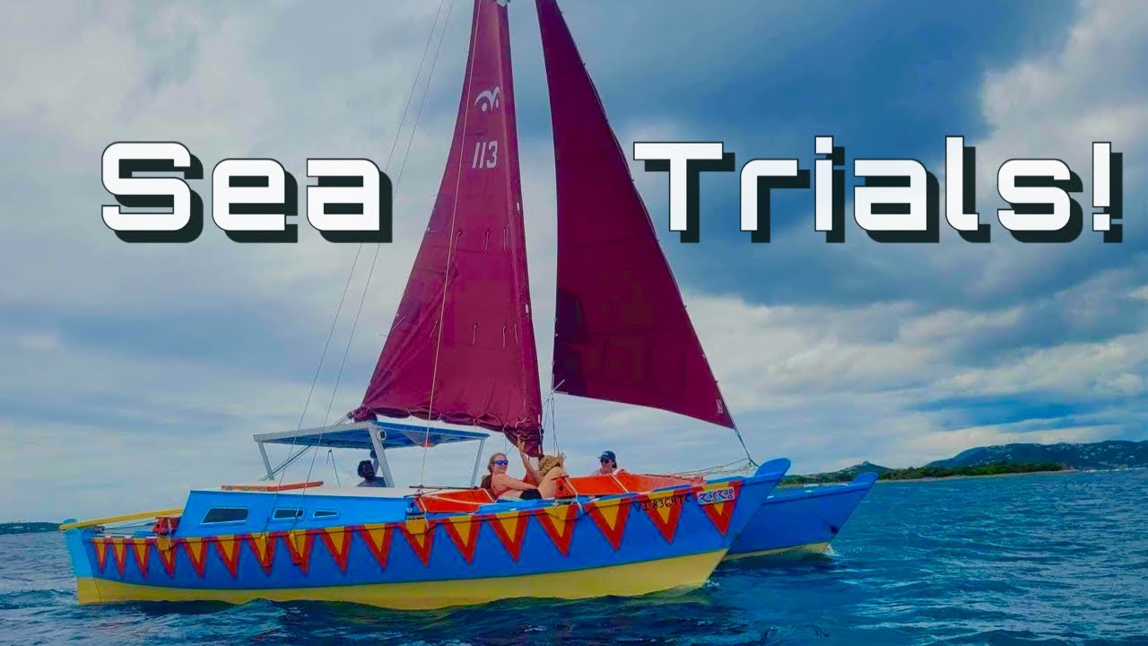 ZIG ZAG’S Maiden Voyage & Sea Trials! Onboard Our Tiki 30!! [EP.3]