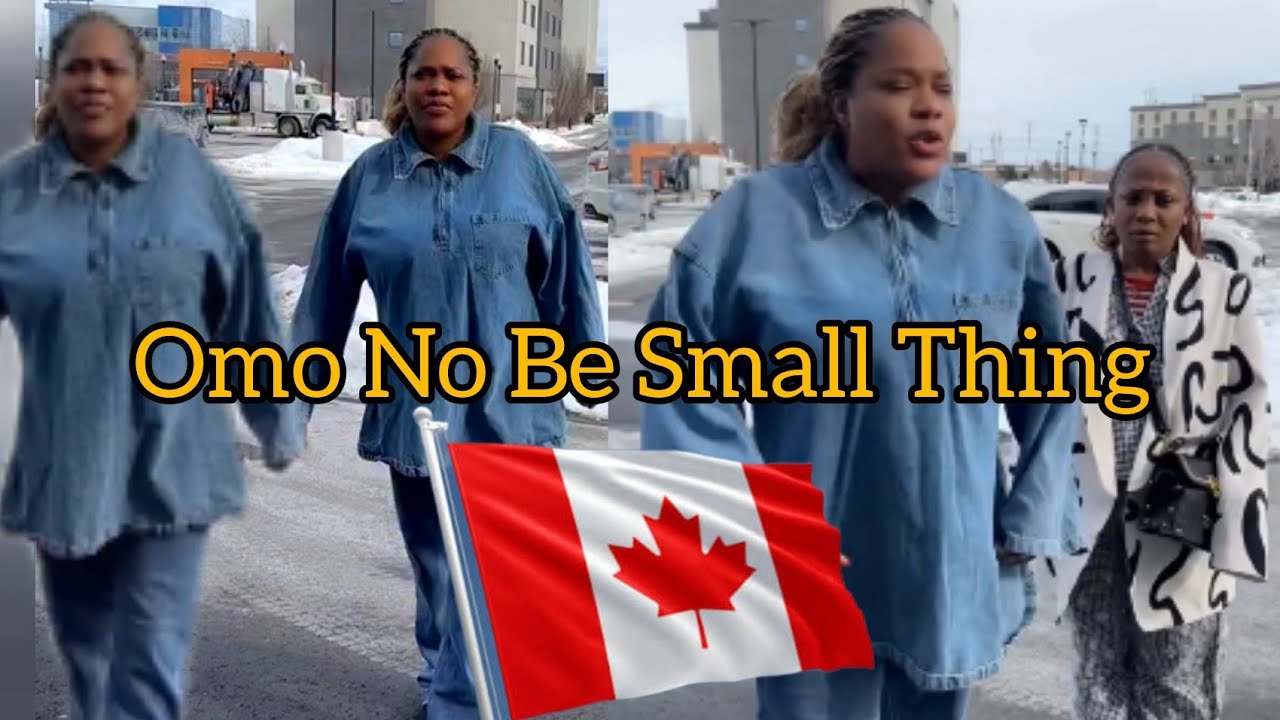 Toyin Abraham storms  Canada already doing this : this crew go wičked 