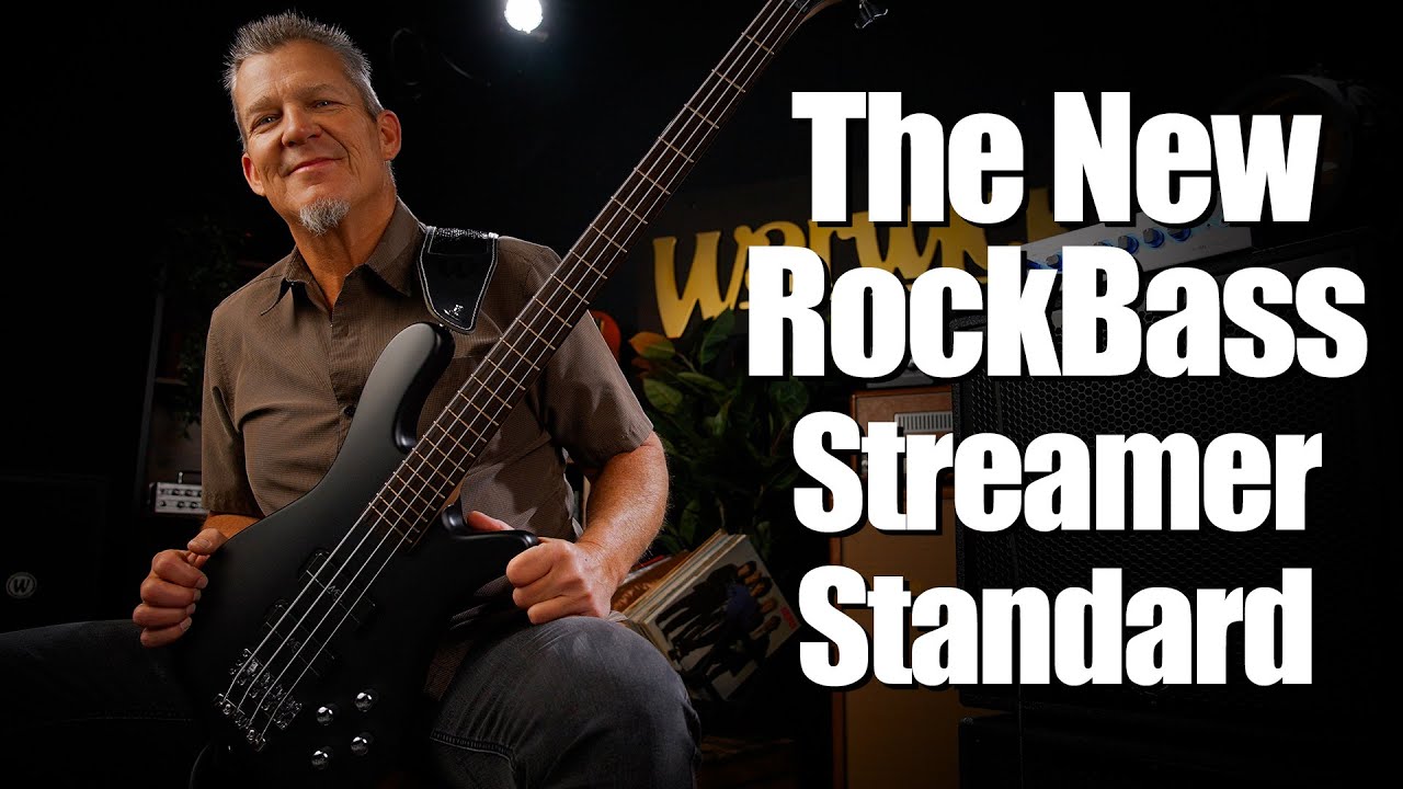 The Revamped WARWICK ROCKBASS Streamer Standard 4-String | Demo w. Andy Irvine