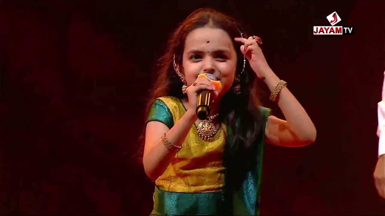 Vijaytv Super Singer #aksharalakshmi | Vanthenda Paalkaran Song | Annamalai Movie 😍 | #jayamtv