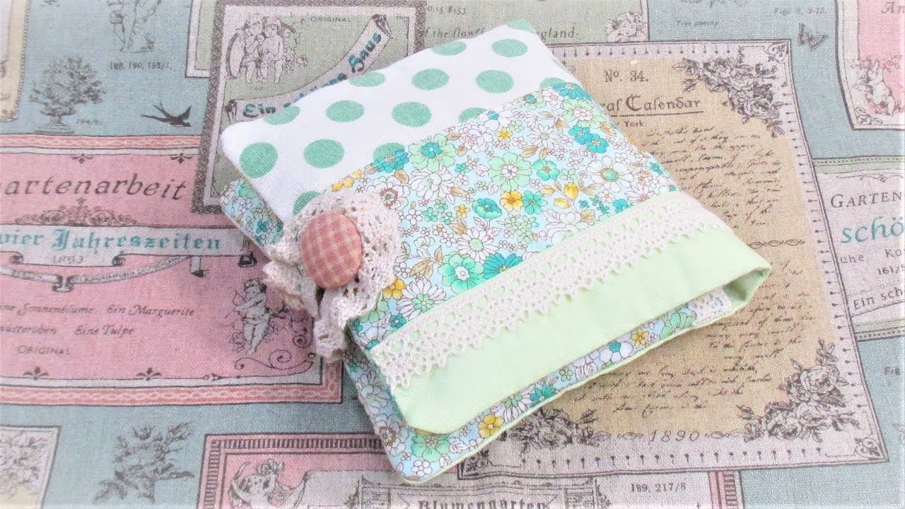 サニタリーポーチ作り方　How to make a sanitary pouch