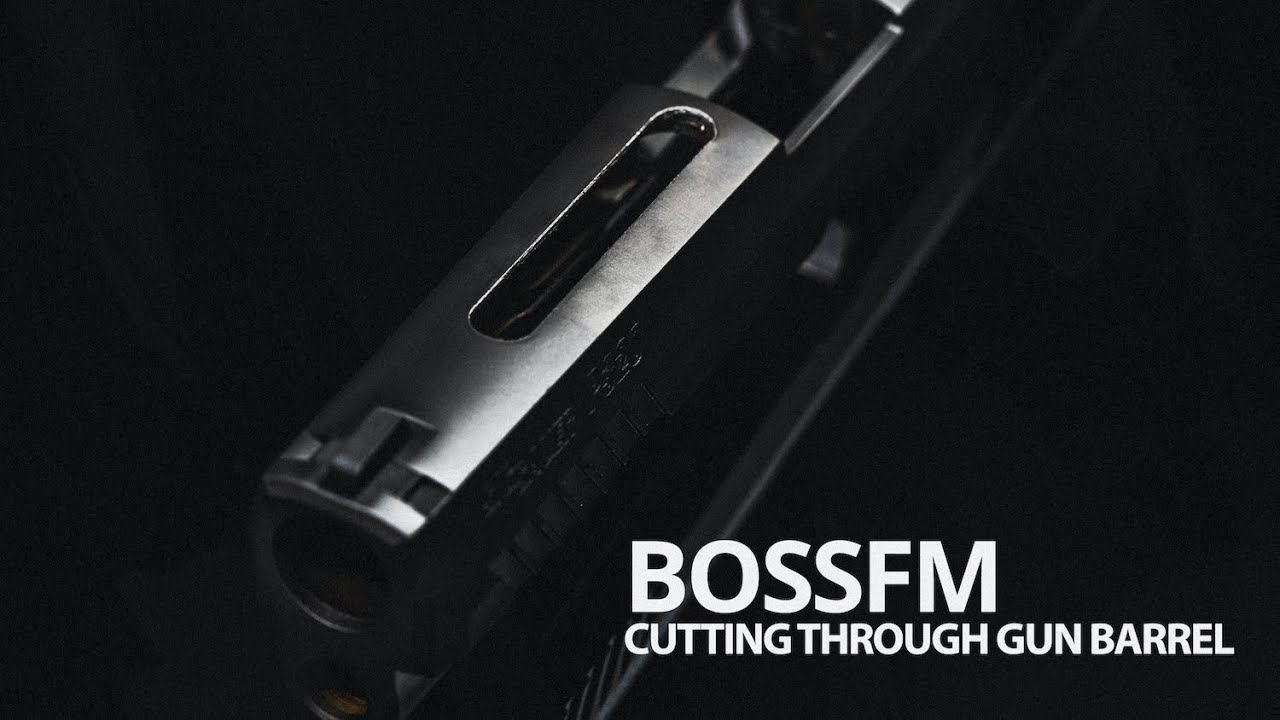 Custom Firearms With Boss Laser FM Fiber Laser Machine