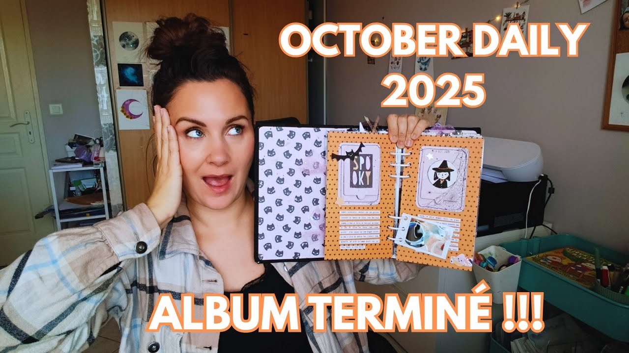 OCTOBER DAILY 2025 : l'album est terminé !!  #octoberdaily #minialbum