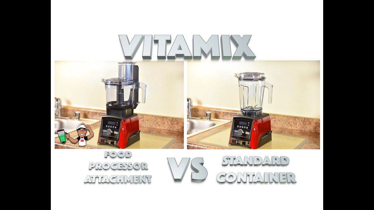 Vitamix Container vs. Food Processor Attachment (Which one's Better?)