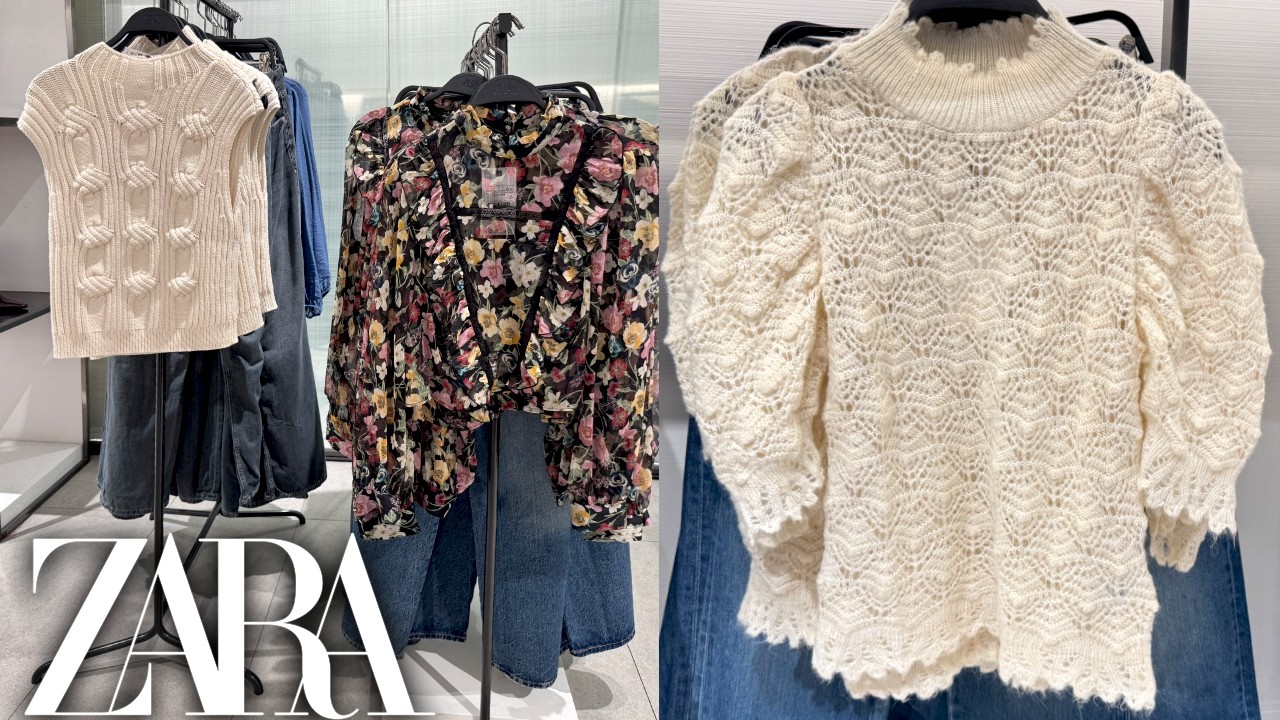 💐 ZARA NEW FEMININITY ❤️ FALL-WINTER 2025-2026 WOMEN’S COLLECTION LATEST ARRIVALS