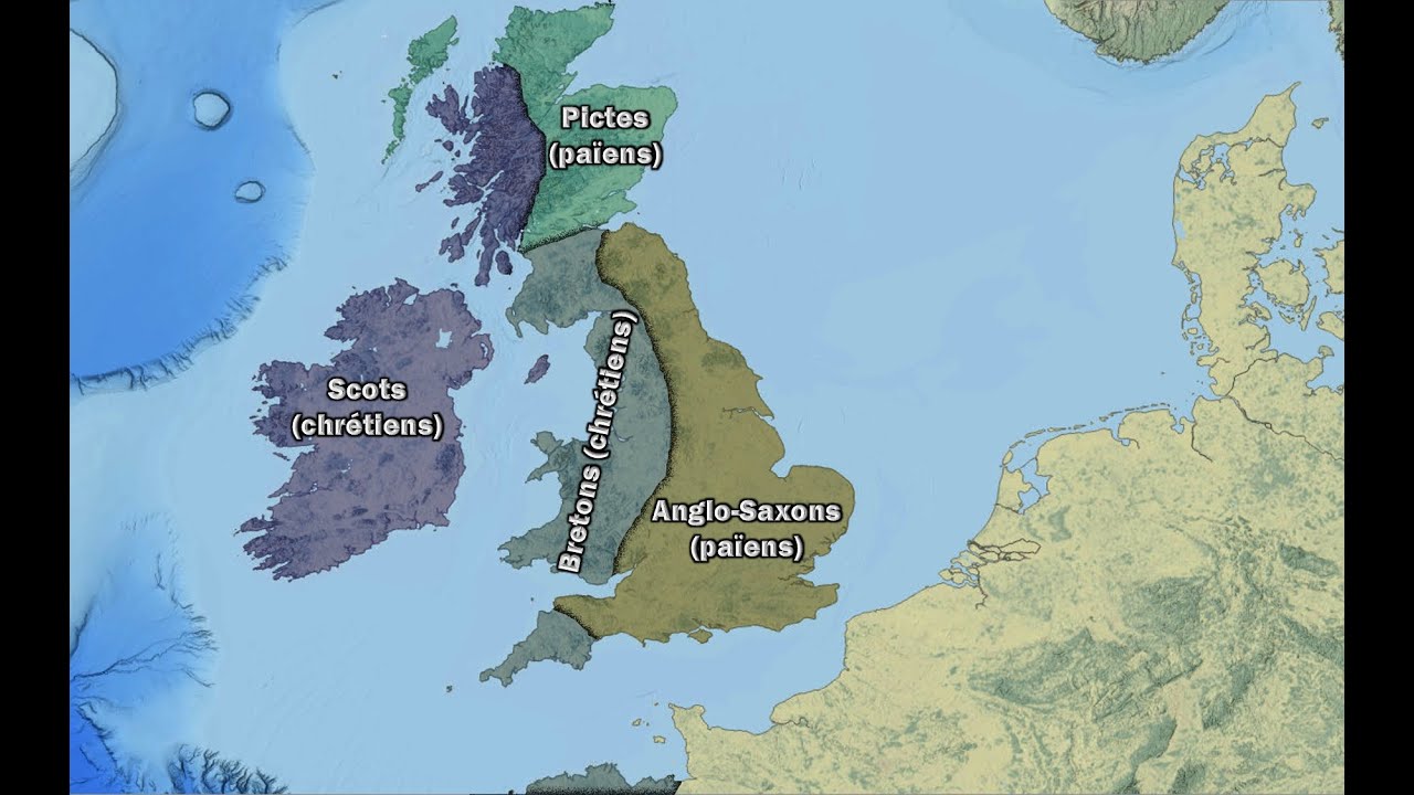 Les îles britanniques aux temps obscurs (Ve - VIIIe siècle) [Haut Moyen Age 12]